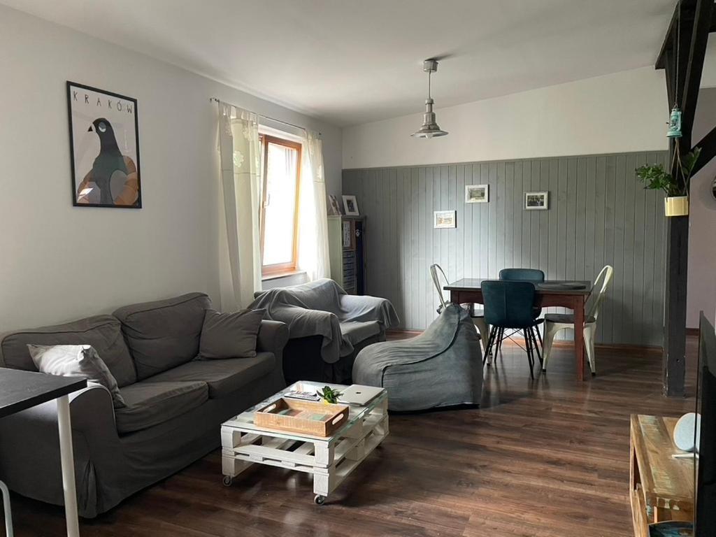 Piekny,Duzy Loft 80 Metrow Blisko Centrum Krakow Exterior photo